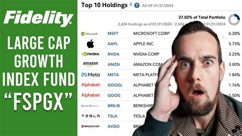 fidelity large company index fund.